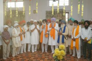 श्री गुरु तेग बहादुर गुरुद्वारा साहिब, कोटकपूरा की प्रबंधक कमेटी और संगत ने स्पीकर संधवां का सम्मान किया
