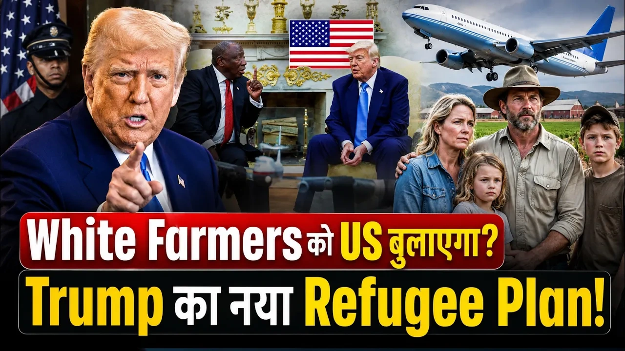 Trump South Africa Refugees विवाद में अफ्रीकनर्स को अमेरिका में शरण देने की योजना