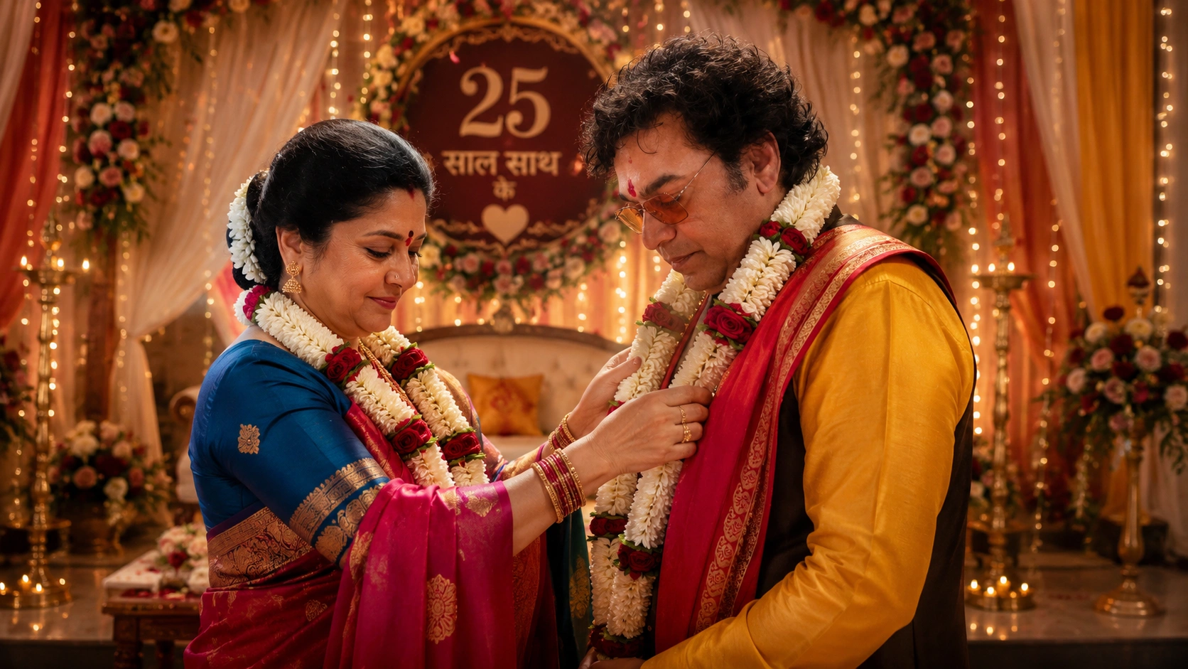 आशुतोष राणा और रेणुका शहाणे ने दोबारा रचाई शादी: 25 साल बाद सुनाई दिल छू लेने वाली लव स्टोरी