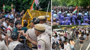 सीजेपी प्रदर्शनकारियों पर पुलिस का लाठीचार्ज, जंतर-मंतर पर कई हिरासत में