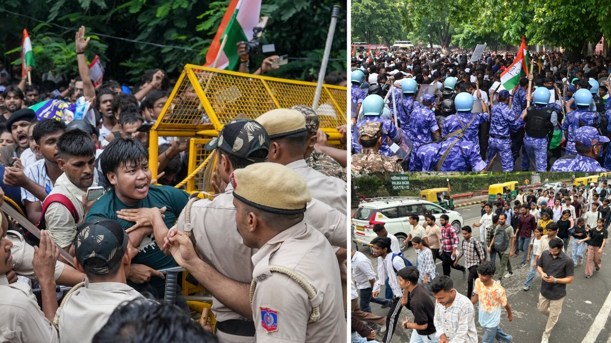 सीजेपी प्रदर्शनकारियों पर पुलिस का लाठीचार्ज, जंतर-मंतर पर कई हिरासत में