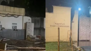 Pakistan High Commission Security Barricades: दिल्ली में पाक दूतावास के बाहर चला बुलडोजर, इस्लामाबाद की हरकत का भारत ने दिया मुंहतोड़ जवाब