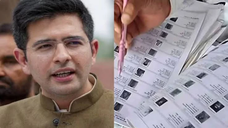 Raghav Chadha Voter List Issue