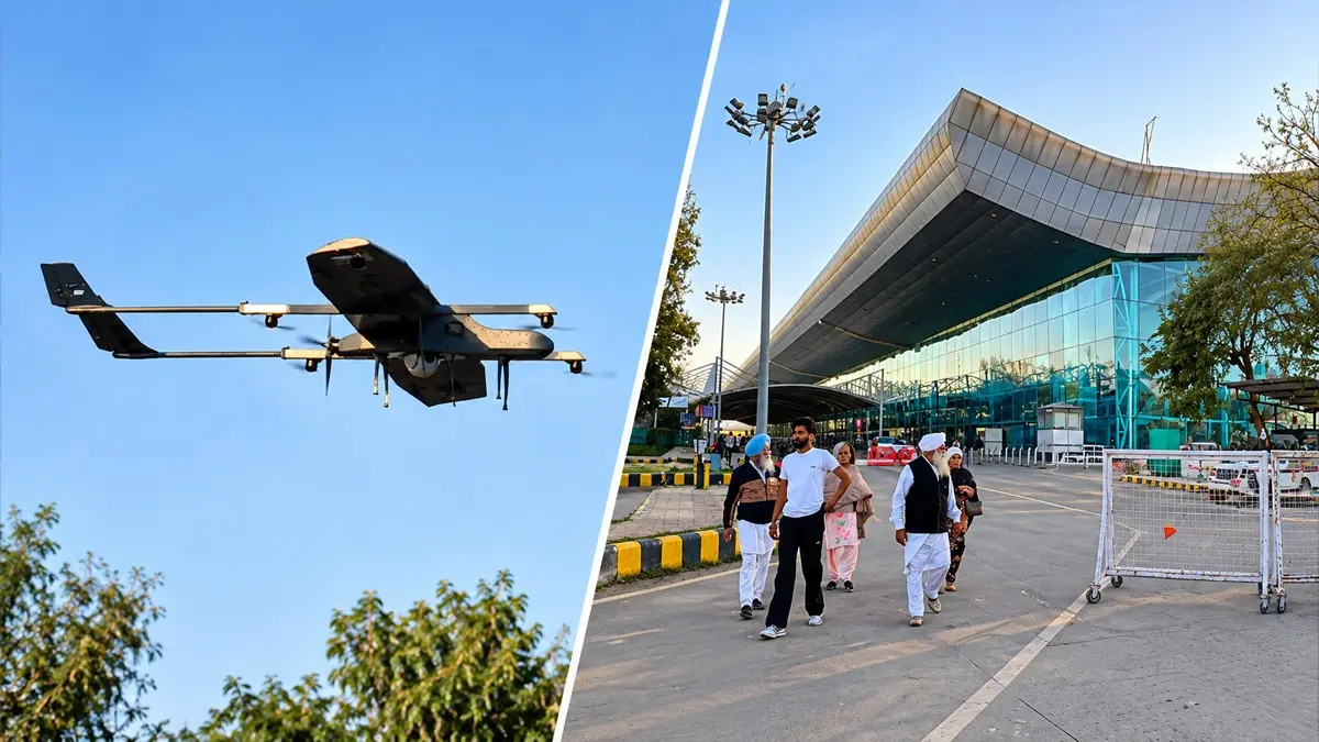 Amritsar Airport Drone Threat