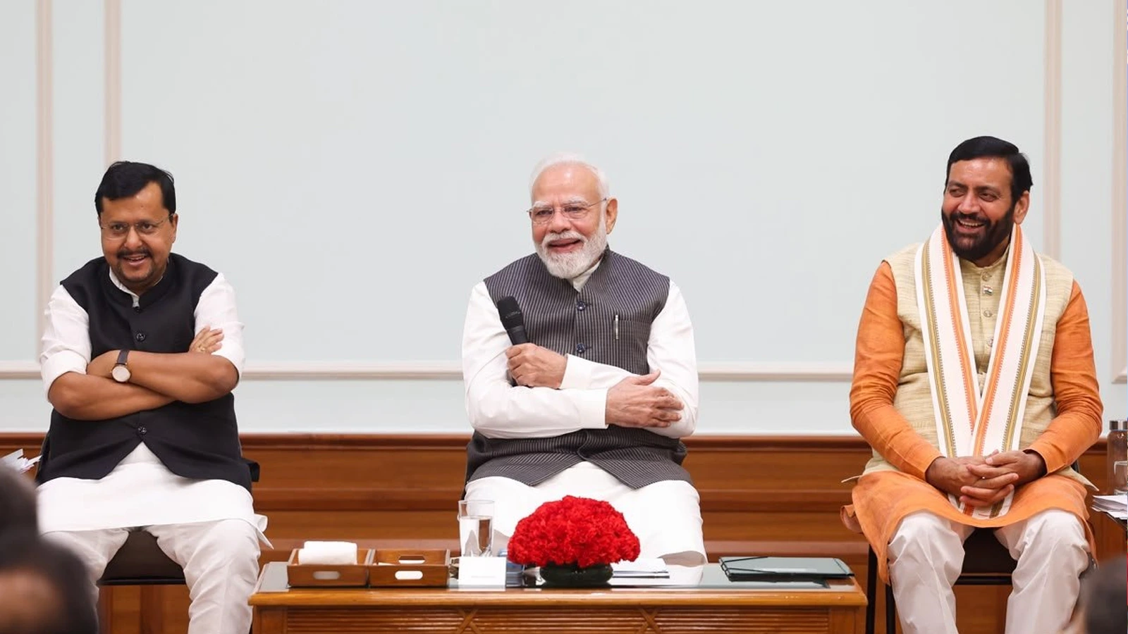 PM Modi Meets Haryana BJP MLAs