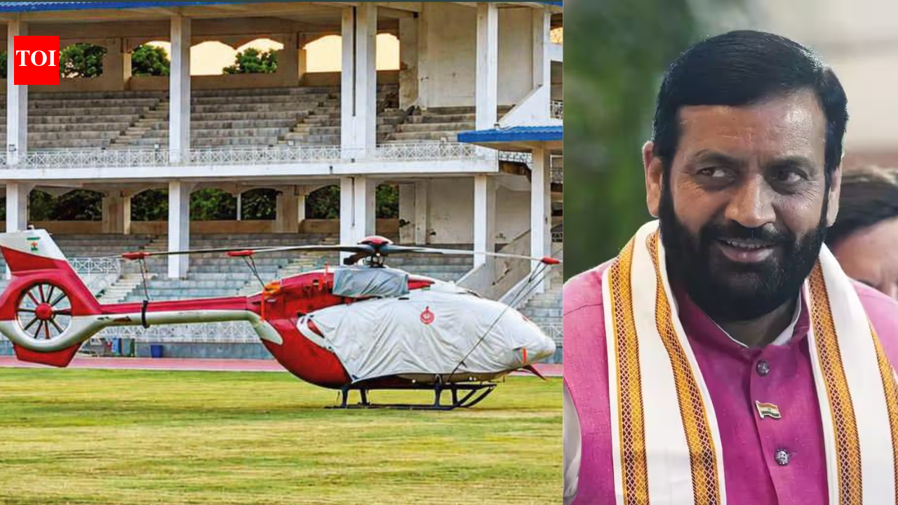 Tau Devi Lal Stadium Chopper Controversy: हरियाणा में खिलाड़ियों के ट्रैक पर खड़ा हुआ CM का हेलीकॉप्टर, खेल और VIP कल्चर पर बड़ा विवाद